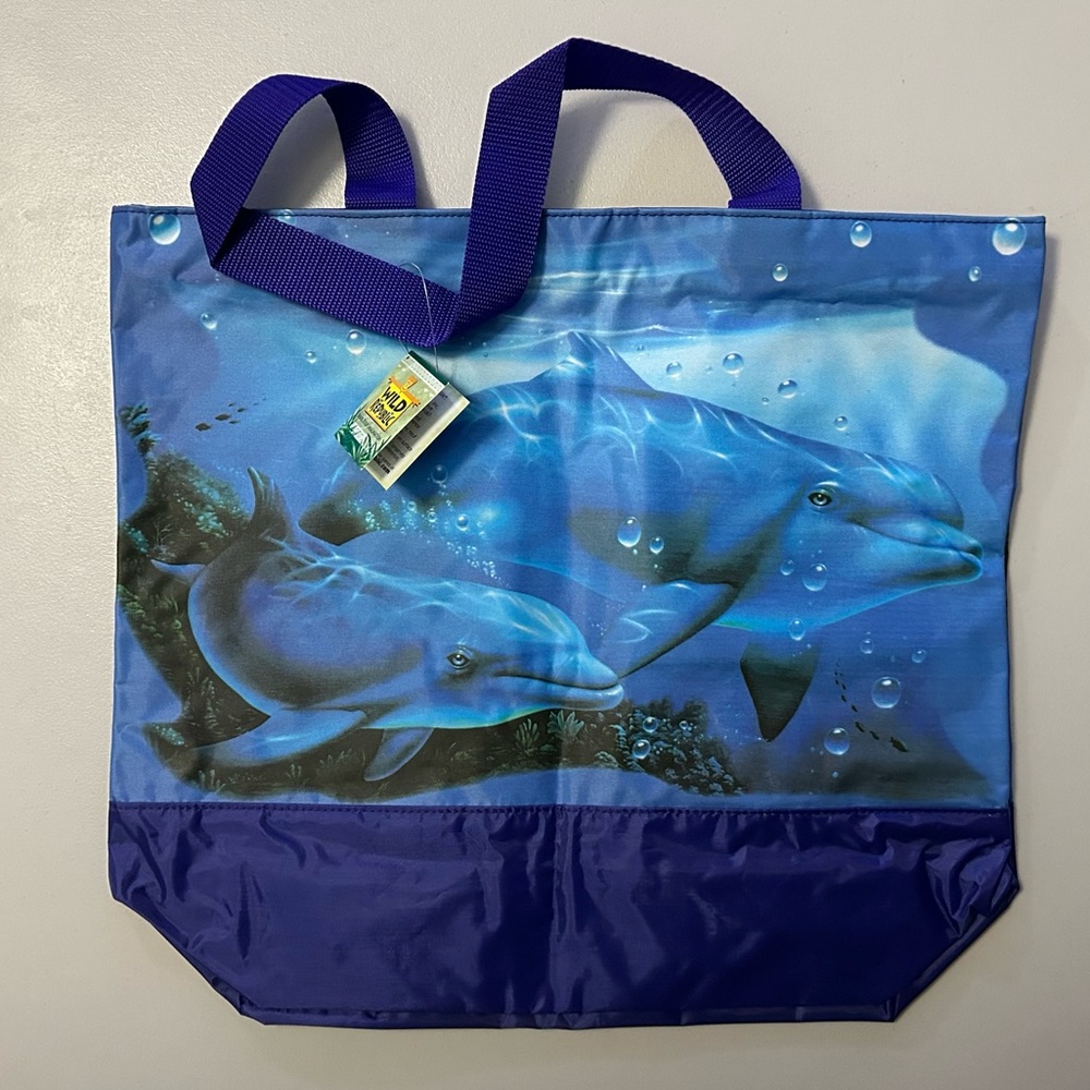 Wild Republic Dolphin Tote Bag